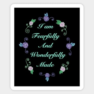 Fearfully and Wonderfully Made 2.0 (Large Print) Magnet